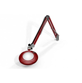แว่นขยายตรวจงาน Table magnifier mg800-2xred round